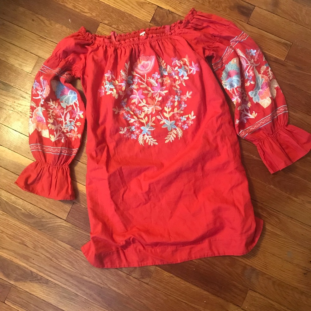 Free People NWT Fleur du Jour shift dress tunic - Picture 2 of 7